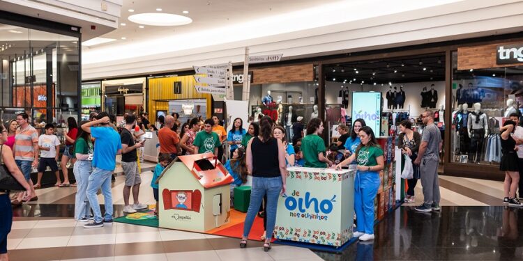 Passeio das Águas e Goiânia Shopping se unem contra o retinoblastoma