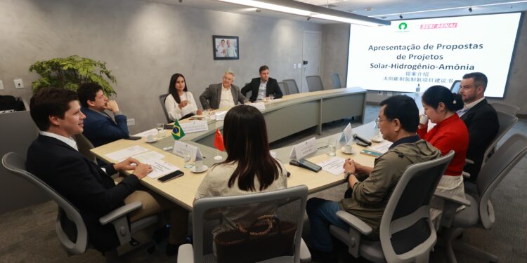 Jalles participa de reunião sobre produção de amônia líquida em Goiás