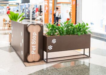 Passeio das Águas Shopping inaugura o primeiro Pet Stop em Goiás