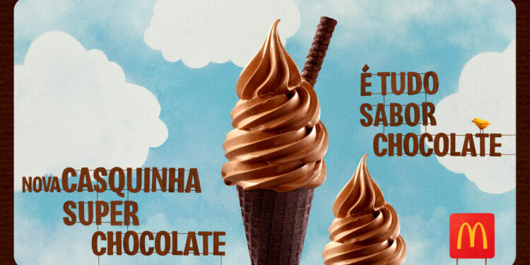 Méqui lança casquinha Super Chocolate