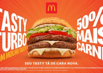 Méqui lança Tasty Turbo e Tasty Turbo Queijo com 50% mais carne