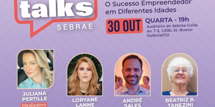 Sebrae Goiás promove encontro de gerações no Empreenda Talks