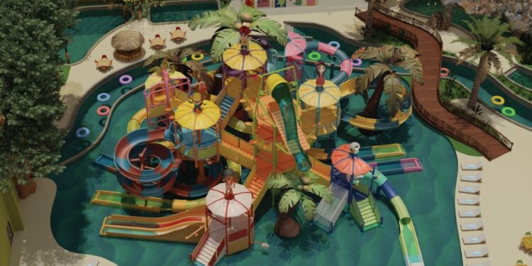 Grupo Tauá inaugura o primeiro parque aquático temático indoor do Centro-Oeste