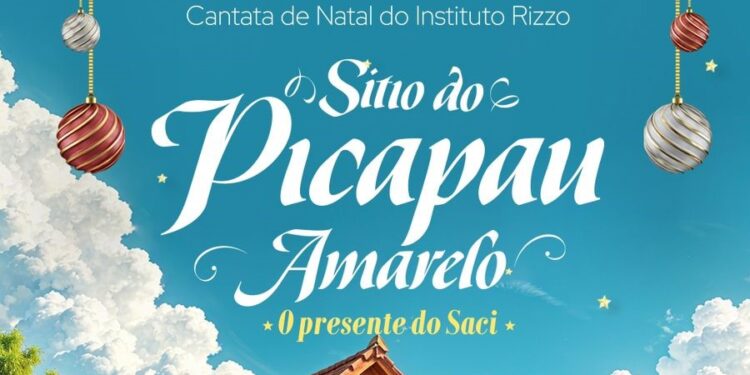 Cantata de Natal no Instituto Rizzo reúne personagens do Sítio do Pica-Pau Amarelo