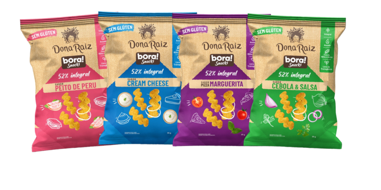 Dona Raiz apresenta nova fórmula do snack Bora