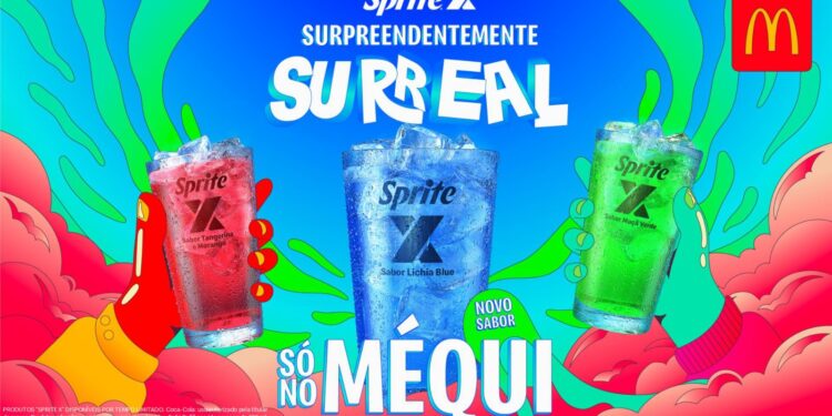 McDonald’s e Sprite apresentam Sprite X sabor Lichia Blue