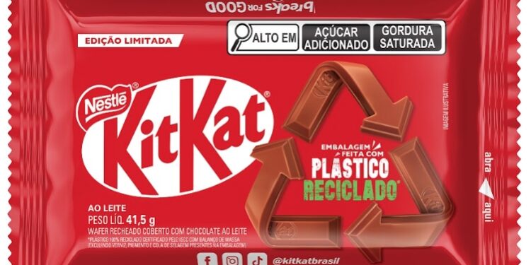 Nestlé lança edição limitada do KitKat® com embalagem reciclada