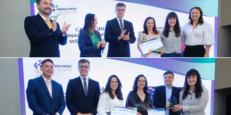 STG News é premiado em duas categorias do MPGO de Jornalismo