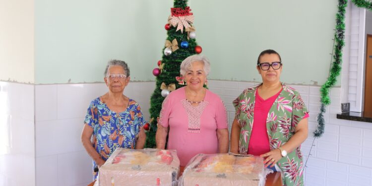 Teuto doa alimentos e brinquedos a instituições de Anápolis