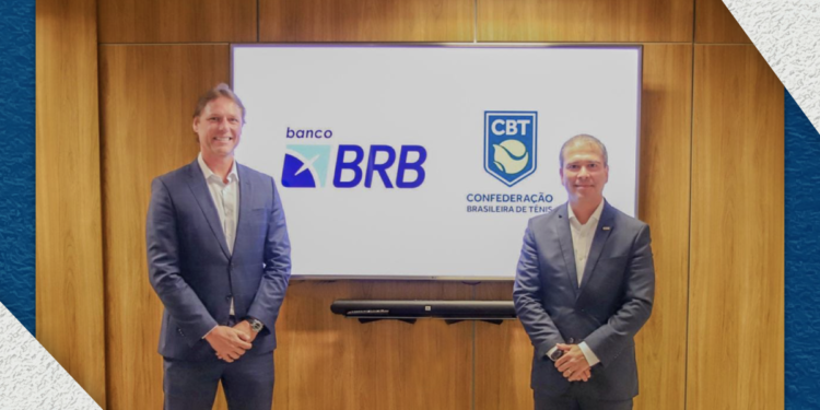 BRB renova parceria com a Confederação Brasileira de Tênis