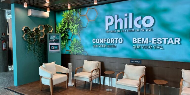 Aeroporto de Brasília recebe lounge da Philco