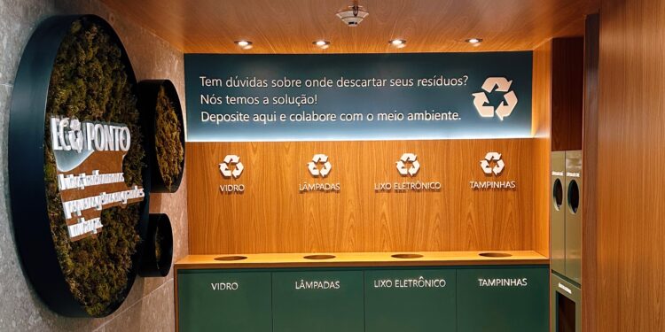 Goiânia Shopping inaugura Ecoponto para ampliar sustentabilidade