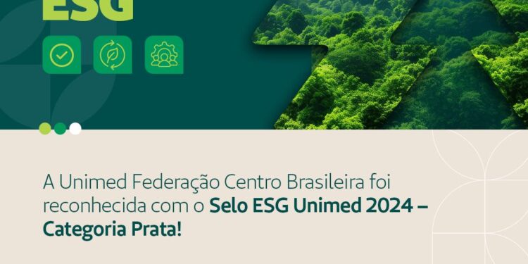 Unimed Federação Centro Brasileira conquista Selo ESG
