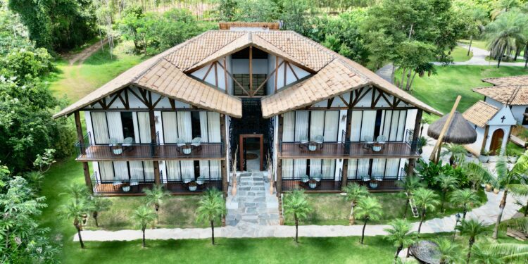 Villa Erva Docce oferece refúgio de luxo em Goiás
