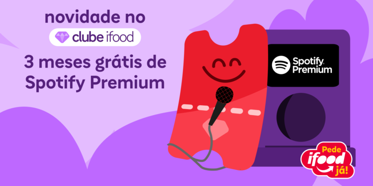 iFood e Spotify firmam parceria inédita para clientes do Clube iFood