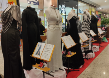 Estudantes do IFG fazem exposição de moda com temática ambiental