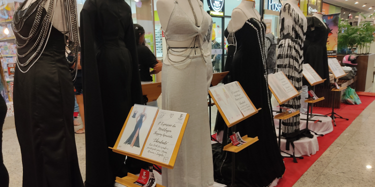 Estudantes do IFG fazem exposição de moda com temática ambiental
