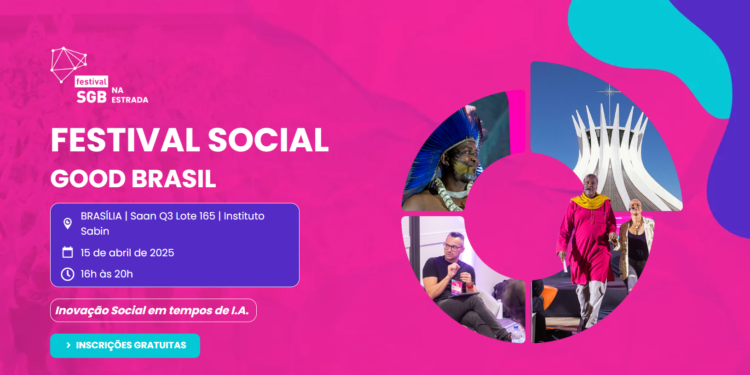 Festival SGB na Estrada debaterá inovação social em tempos de IA