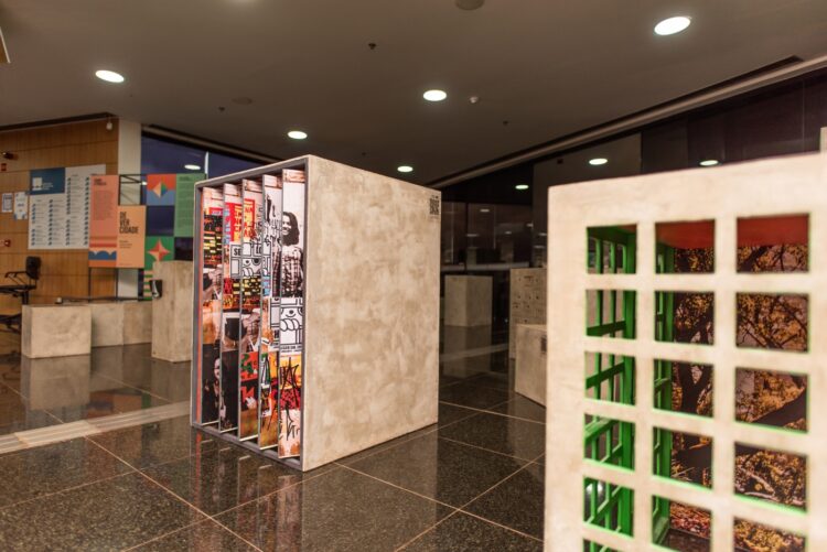 Exposição interativa na Biblioteca Nacional de Brasília celebra o aniversário da capital