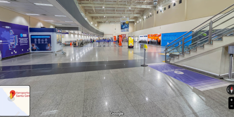 Aeroporto de Goiânia oferece tour virtual com tecnologia do Google