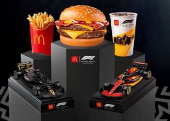 McDonald’s lança miniaturas exclusivas de carros de F1® — O Filme