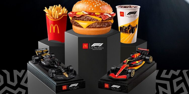 McDonald’s lança miniaturas exclusivas de carros de F1® — O Filme