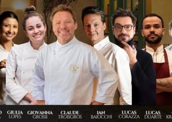 Cucina Mia reúne estrelas da gastronomia em jantar com Claude Troisgros