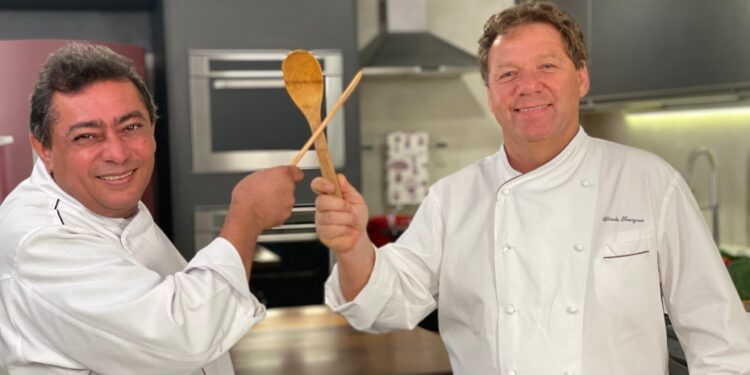 Claude Troisgros e Batista comandam jantar no Cucina Mia