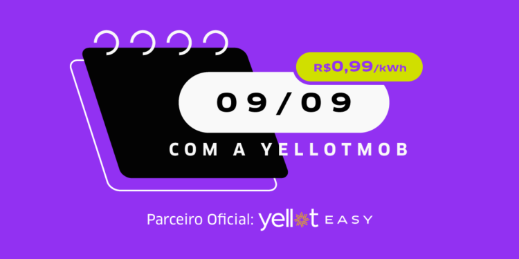 YellotMob realiza campanha de recarga por R$0,99/kWh