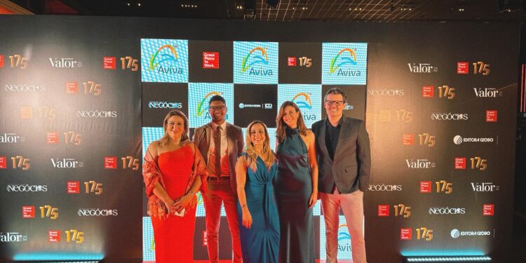 Aviva sobre cem posições no ranking GPTW