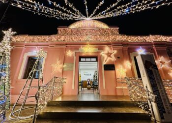 Casa Rosada inaugura a sua decoração natalina