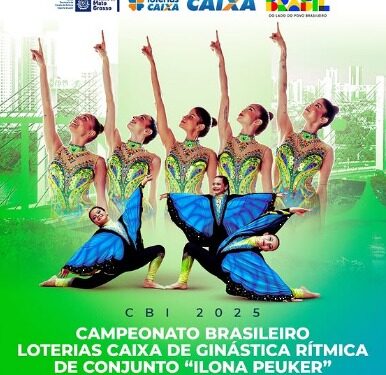 Cuiabá sedia o Campeonato Brasileiro de Ginástica Rítmica