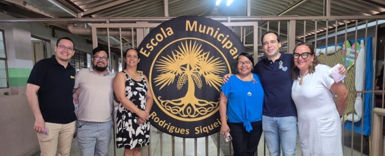 GSA Alimentos firma parceria com escola municipal de Aparecida