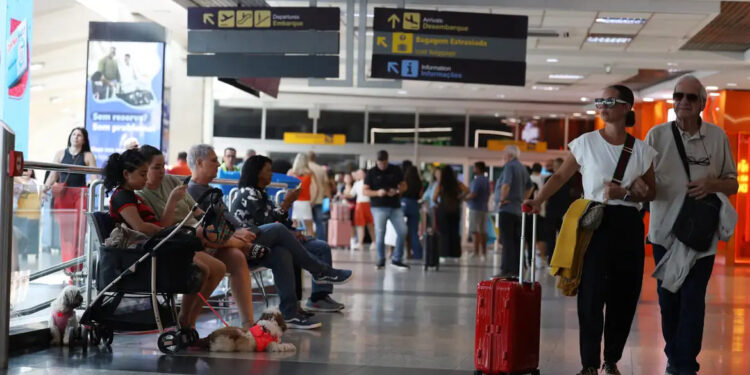 Número de passageiros em aeroportos teve aumento de 9,4% em 2025
