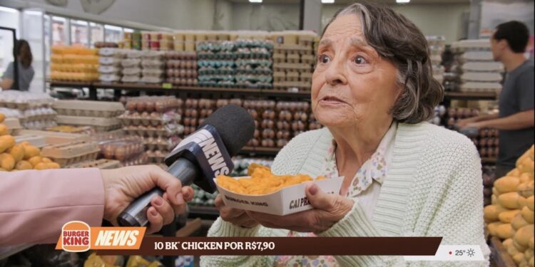 Burger King lança nova campanha para promover 10 BK Chicken 