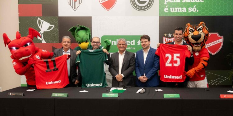 Unimed Goiânia renova parceria com Atlético Goianiense, Goiás e Vila Nova para temporada 2026
