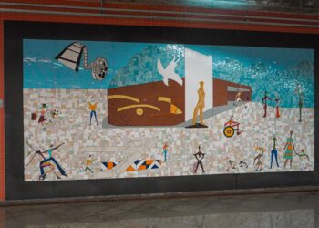 Estações do Metrô-DF viram galerias e aproximam público da arte brasiliense