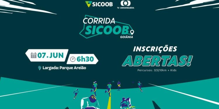 Estão abertas as inscrições para a Corrida Sicoob em Goiânia