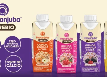 Piracanjuba +Prebio Quinoa, Linhaça e Chia: fibras prebióticas, zero lactose e zero açúcar para o dia a dia