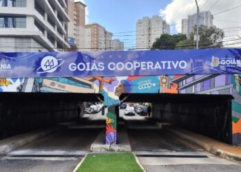 Viaduto Goiás Cooperativo é revitalizado pelo Sistema OCB/GO