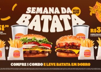 Burger King apresenta “Semana da Batata” com ofertas exclusivas