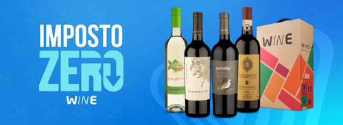 Wine zera impostos em todo o portfólio e oferece descontos de até 80% nos vinhos