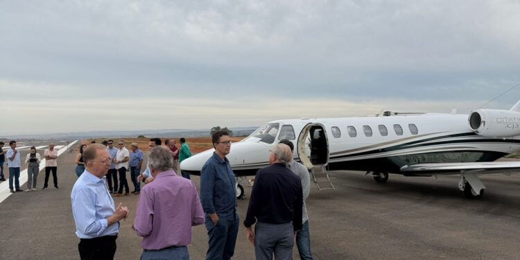 Maior aeroporto executivo do Centro-Oeste é inaugurado em Goiás