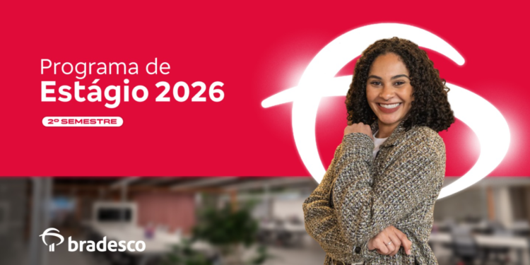 Bradesco abre inscrições de estágio em Goiânia e Rio Verde