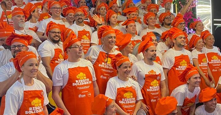 Risoto Solidário reúne 60 chefs para arrecadar recursos ao Hospital Araújo Jorge