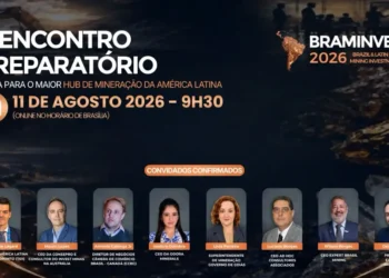 1º Encontro Preparatório para o BRAMINVEST 2026 reúne figuras-chave do setor mineral nesta terça (11)