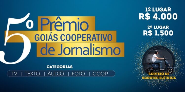 Prêmio Goiás Cooperativo de Jornalismo distribui mais de R$ 120 mil em prêmios