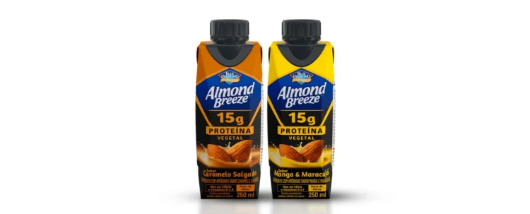 Almond Breeze lança bebida proteica vegetal com 15g de proteína