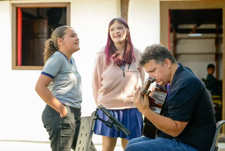 Canto da Primavera 2026 promove oficinas de música para estudantes de Pirenópolis