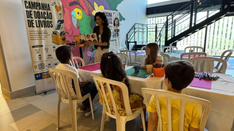 Jardim Goiás Mall inaugura estação de leitura gratuita